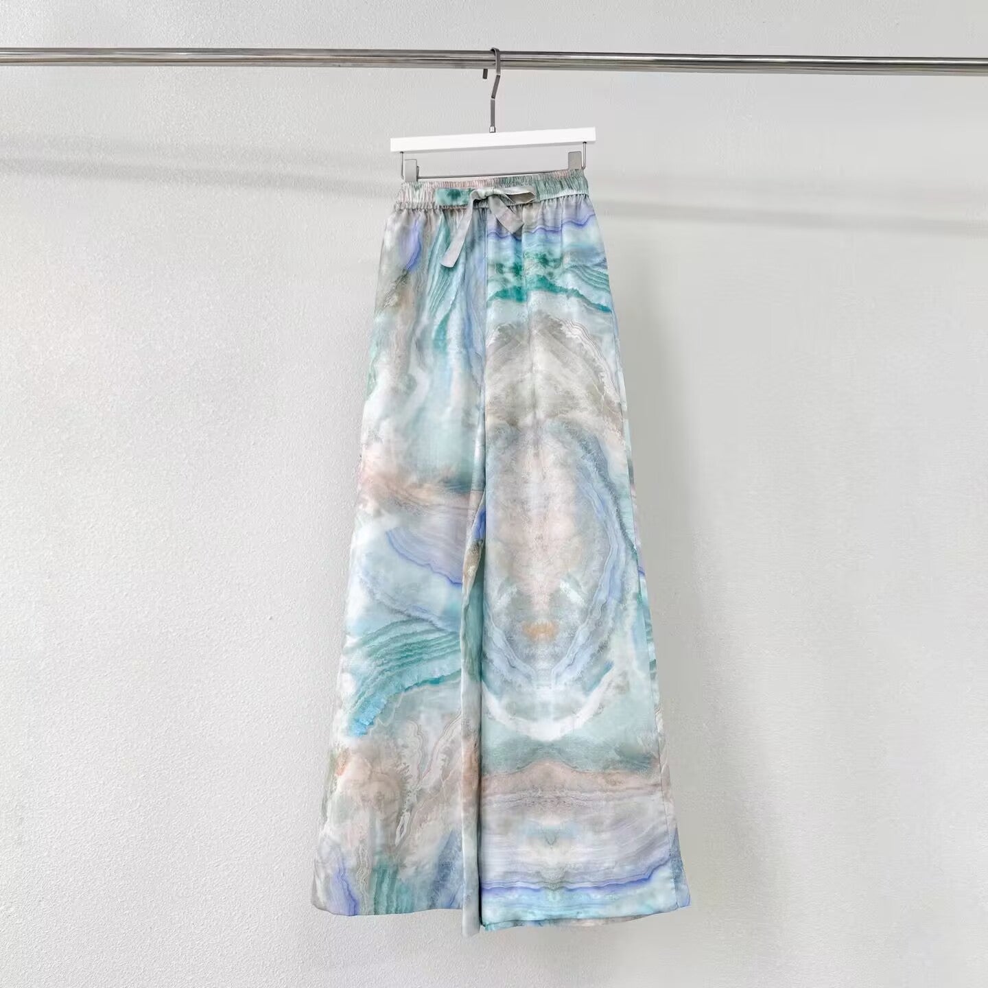 100% Silk Printed Fashionable Pants