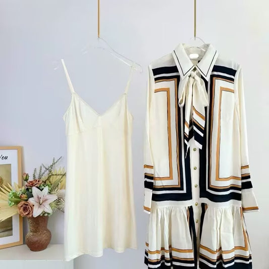 New Women's Silk Mini Dress