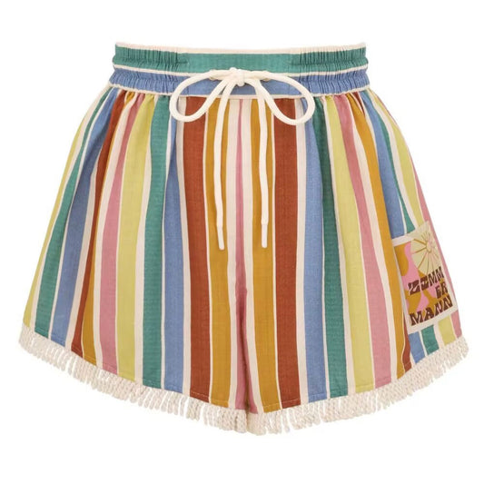 Women's Vacation Striped Shorts